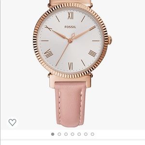 Fossil Women's Daisy Stainless Steel Casual Quartz Watch NWT $89.25  Rose gold